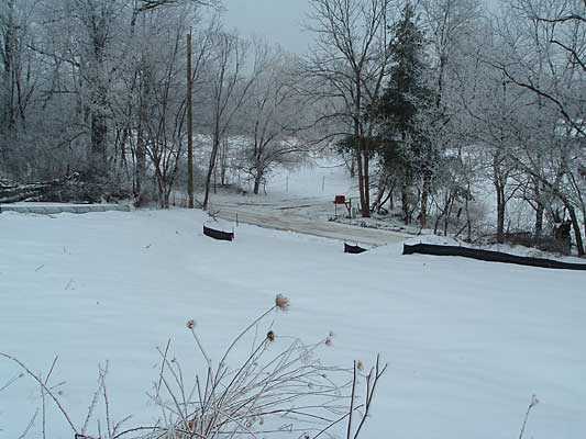 snow covered driveway 36k